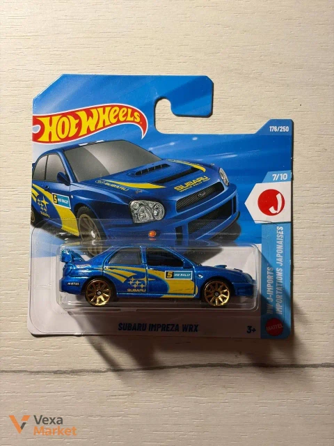 Колекційна машинка Hot Wheels Subaru Impreza WRX
