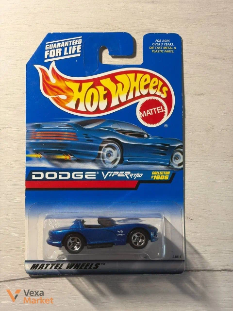 Колекційна модель Hot Wheels Dodge Viper RT/10 1998
