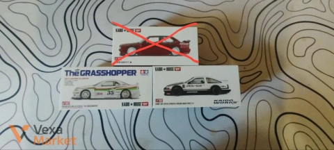 Колекційна модель Kaido House Nissan R34 та Toyota 180 Trueno