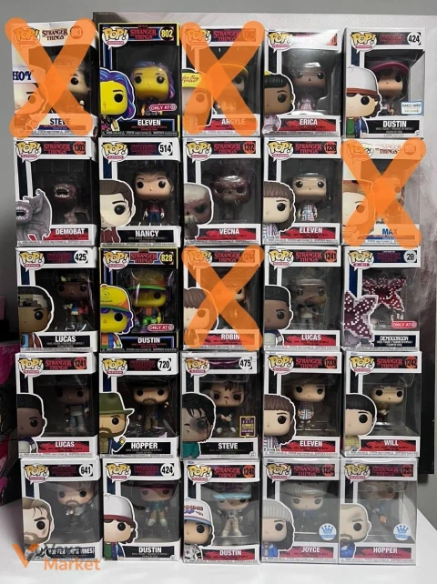 Колекційні фігурки Funko Pop! Stranger Things та інші