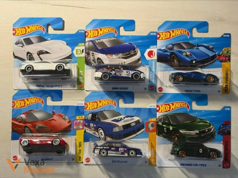 Колекційні моделі автомобілів Hot Wheels