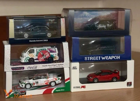 Колекційні моделі автомобілів Hot Wheels та інших брендів
