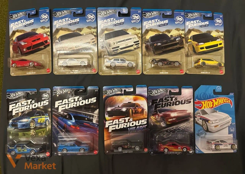 Колекційні моделі автомобілів Hot Wheels та інших брендів — фото 2