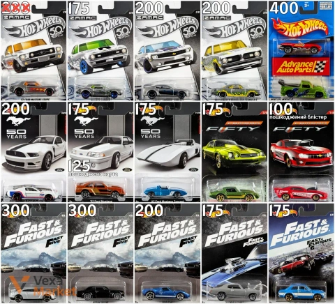Колекційні моделі Hot Wheels