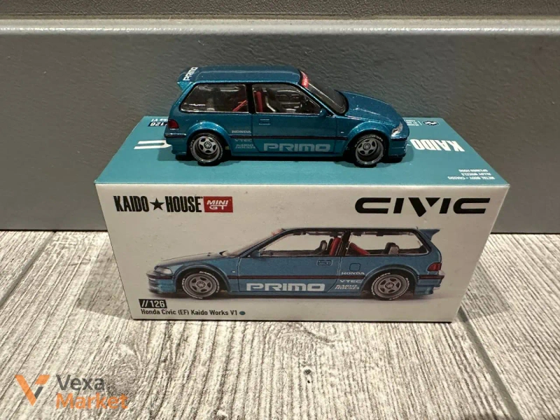 Колекційні моделі Kaido House Honda Civic та Datsun 510 — фото 4
