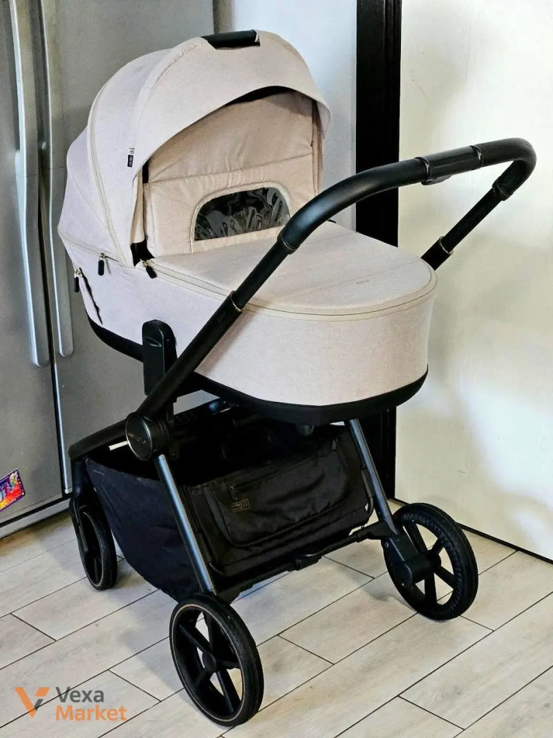 Коляска 3в1 Carrello Epica 2026 світло-бежева — фото 2