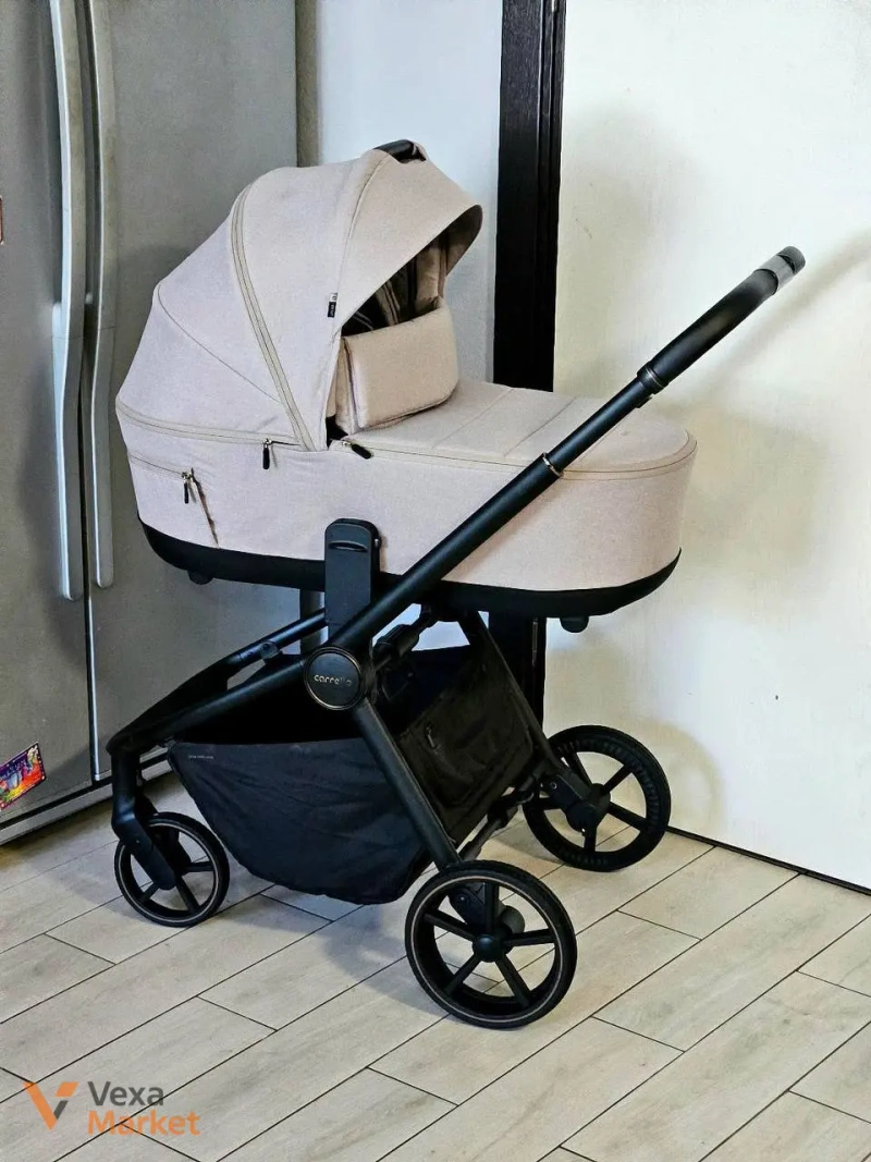 Коляска 3в1 Carrello Epica 2026 світло-бежева — фото 3