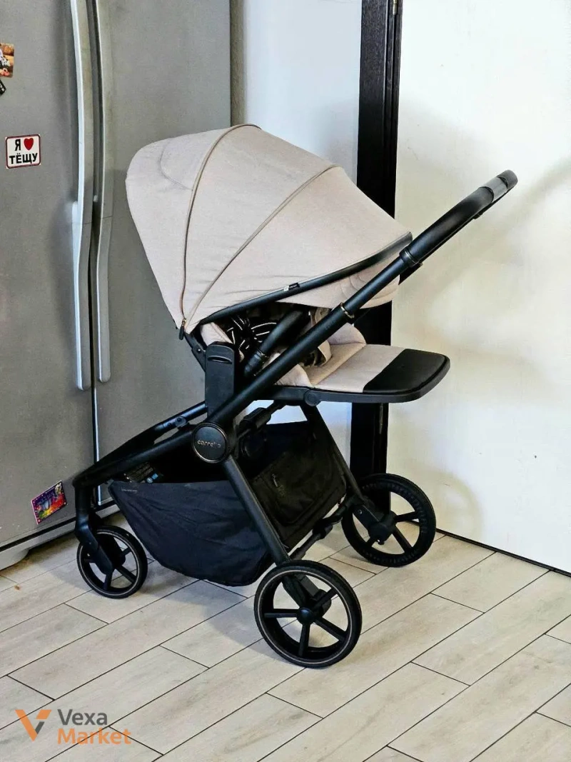 Коляска 3в1 Carrello Epica 2026 світло-бежева — фото 5