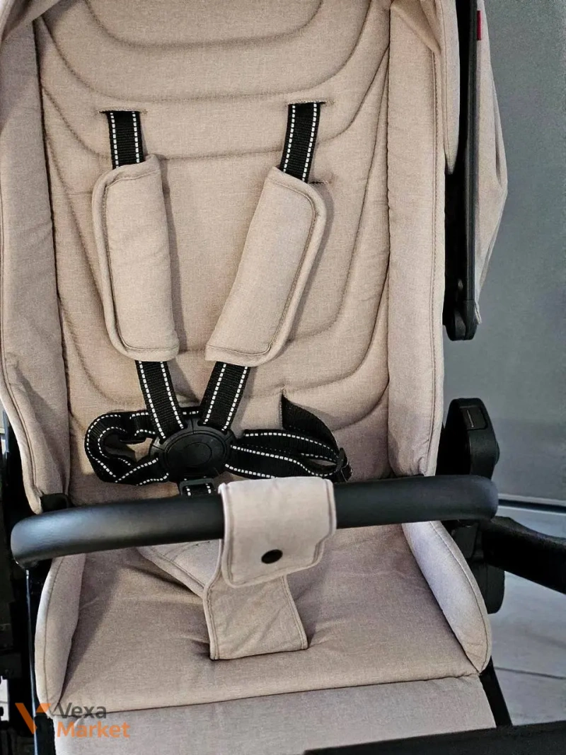 Коляска 3в1 Carrello Epica 2026 світло-бежева — фото 6