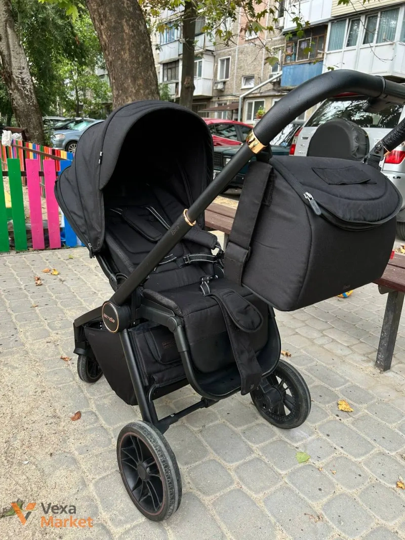 Коляска Carrello Epica 2в1 чорна — фото 5