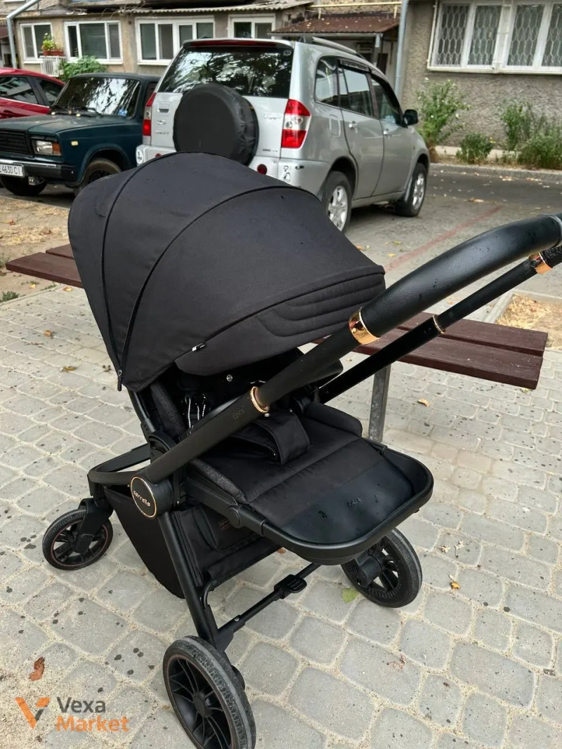 Коляска Carrello Epica 2в1 чорна — фото 6