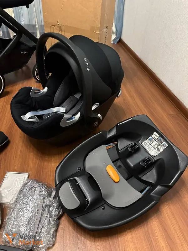 Коляска Cybex Balios S Lux 2-в-1 (3-в-1) з автокріслом, базою та адаптерами — фото 5