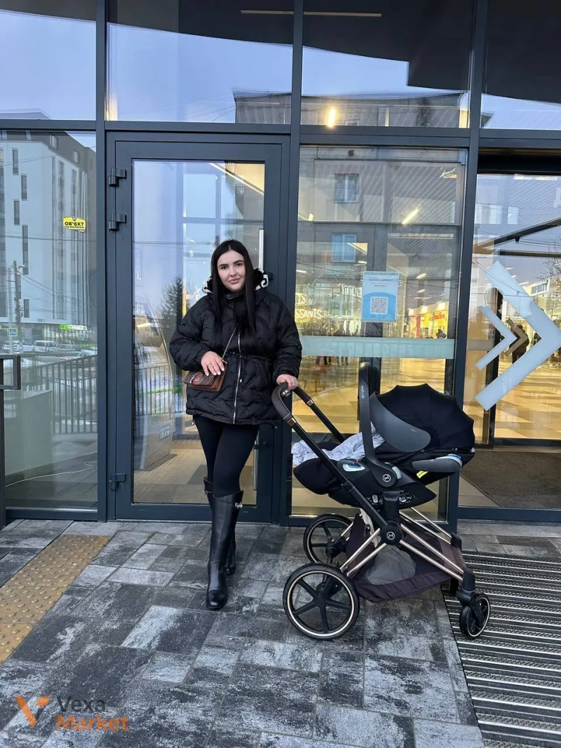 Коляска Cybex Priam Rose Gold 3в1 — фото 2