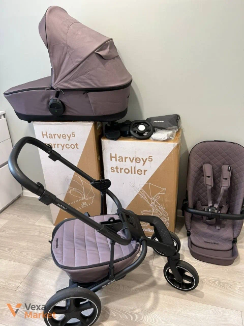 Коляска Easywalker Harvey 5 Premium 2в1, колір purple