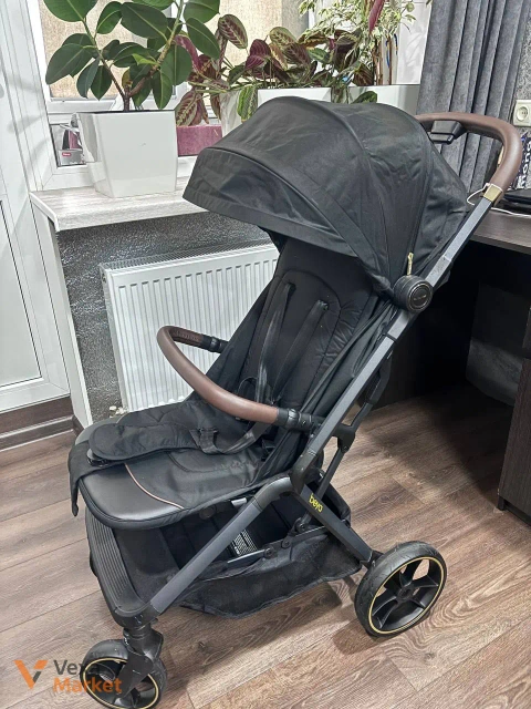 Коляска прогулянкова EL CAMINO BEYA ME 1127-G Black
