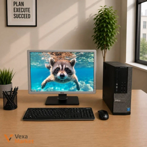Комп'ютерний комплект: монітор DELL P2213t та системний блок з процесором I5-3470