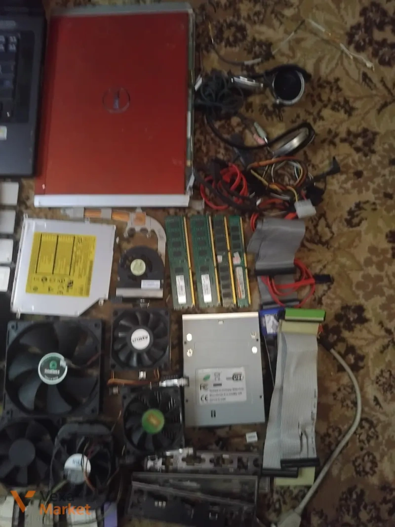 Комп'ютерний лот: ноутбуки HP та Dell, комплектуючі, периферія — фото 6