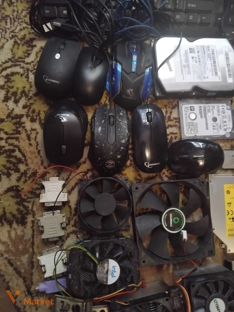 Комп'ютерний лот: ноутбуки HP та Dell, комплектуючі, периферія — фото 7