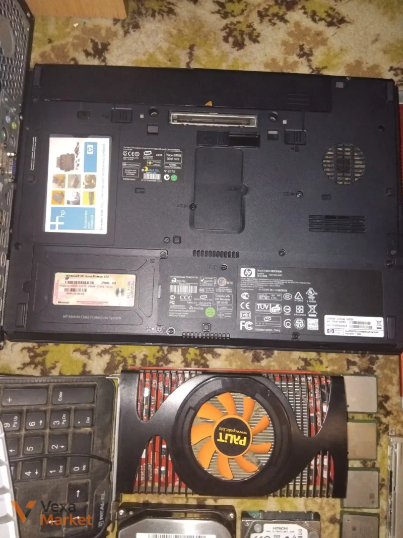 Комп'ютерний лот: ноутбуки HP та Dell, комплектуючі, периферія — фото 8