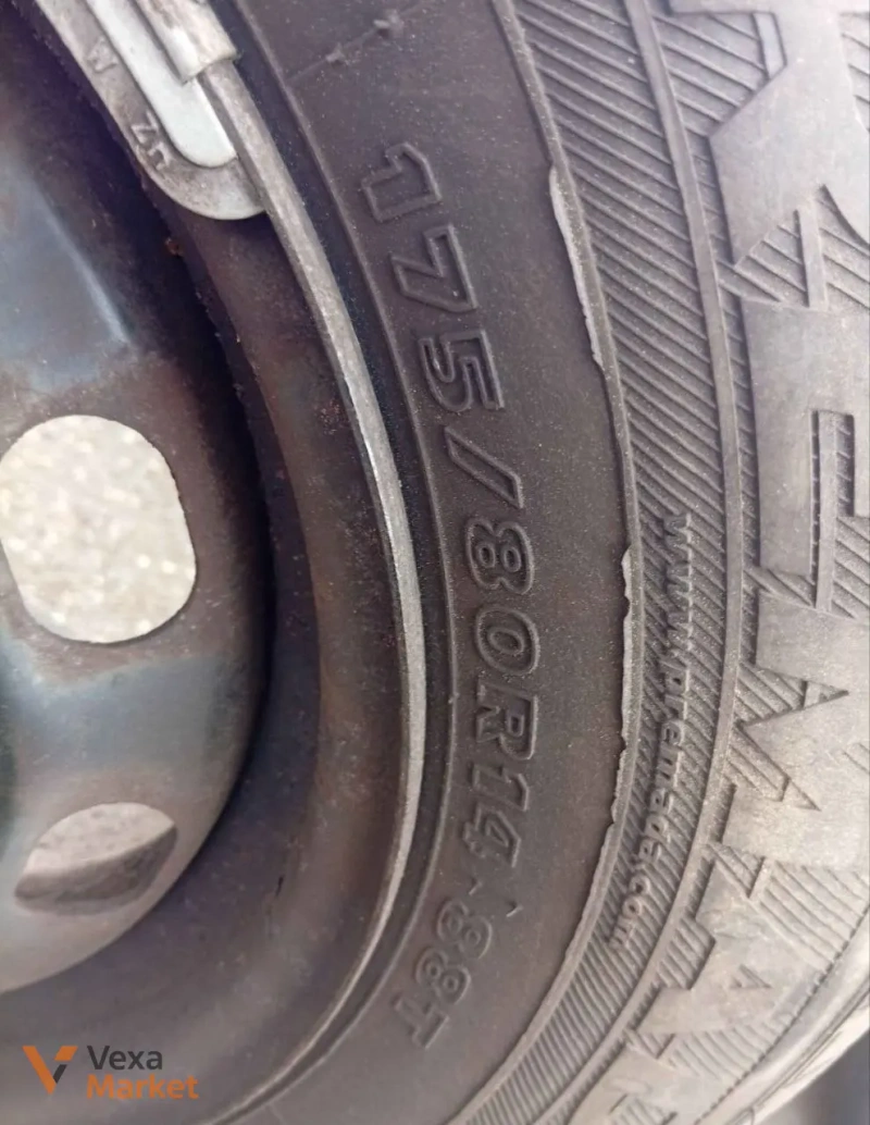 Комплект дисков с резиной 175/80 R14 5x100 — фото 5