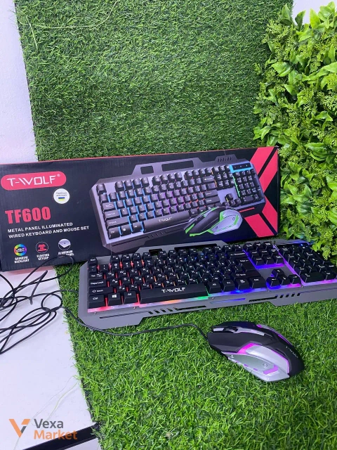 Комплект клавіатура та мишка T-wolf tf600