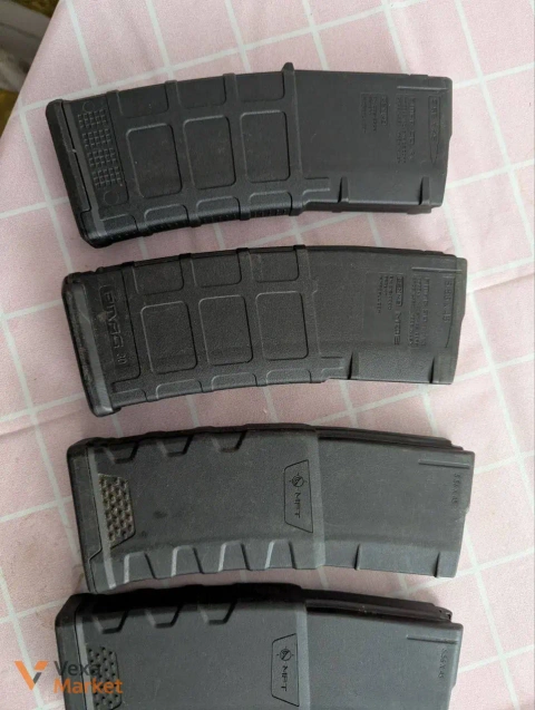 Комплект магазинів Magpul gen 3 та MFT для AR-15