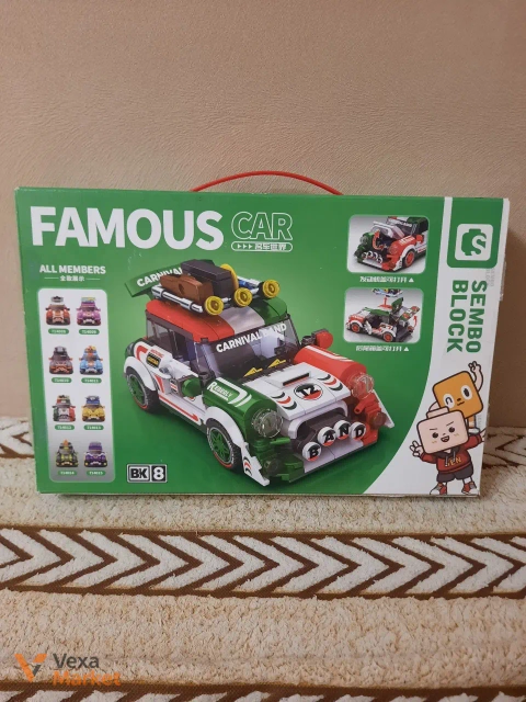 Конструктор SEMBO BLOCK "Famous Car"