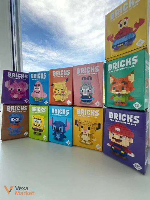 Конструктори BRICKS для складання