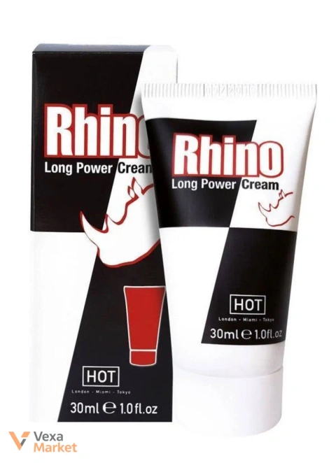 Крем пролонгатор для чоловіків RHINO Long Power Cream, 30 мл