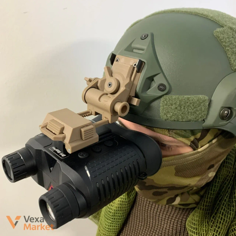 Кронштейн на шолом для приладу нічного бачення NVG Mount Nylon Койот — фото 3