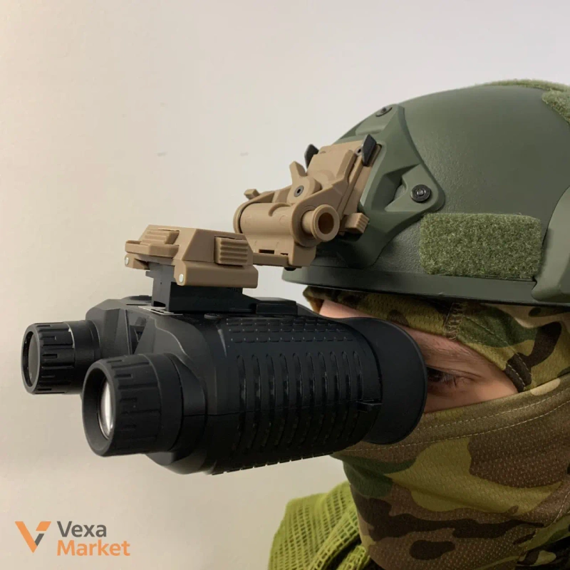Кронштейн на шолом для приладу нічного бачення NVG Mount Nylon Койот — фото 4