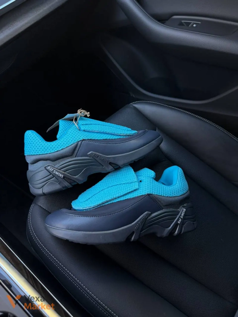 Кросівки AD Raf Simons Antei Aqua Blue шкіряні — фото 8