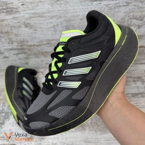 Кросівки Adidas Adizero Aruku Core Black / Lucid Lemon