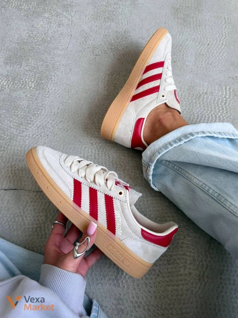Кросівки Adidas Spezial Cream Scarlet Valentine's Day
