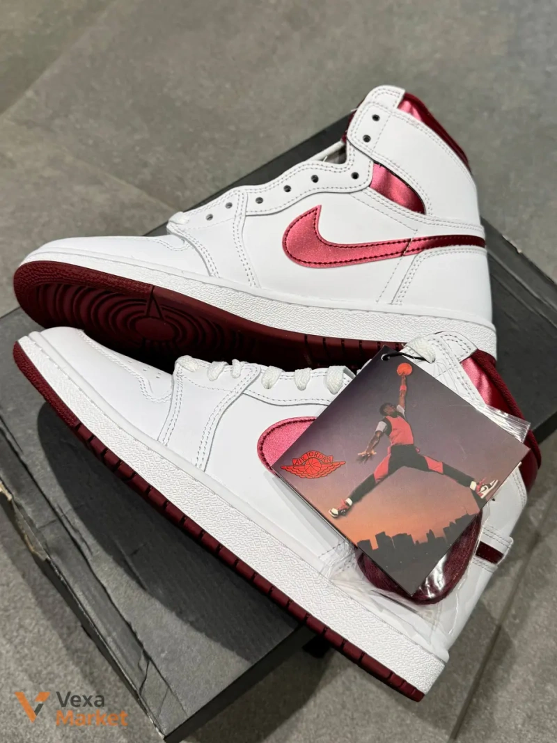 Кросівки Air Jordan 1 Retro High '85 OG Metallic Burgundy — фото 2