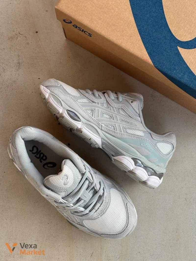 Кросівки Asics Gel-NYC Cream Cloud Grey — фото 3