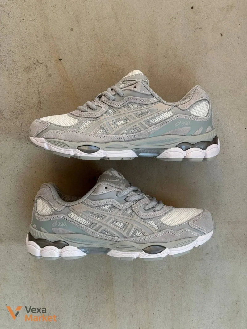 Кросівки Asics Gel-NYC Cream Cloud Grey — фото 4