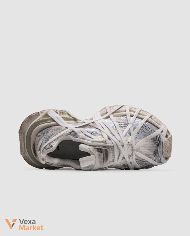 Кросівки BALENCIAGA 3XL Extreme Lace White Silver — фото 3