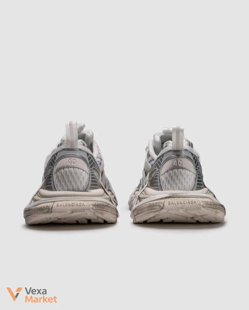 Кросівки BALENCIAGA 3XL Extreme Lace White Silver — фото 8