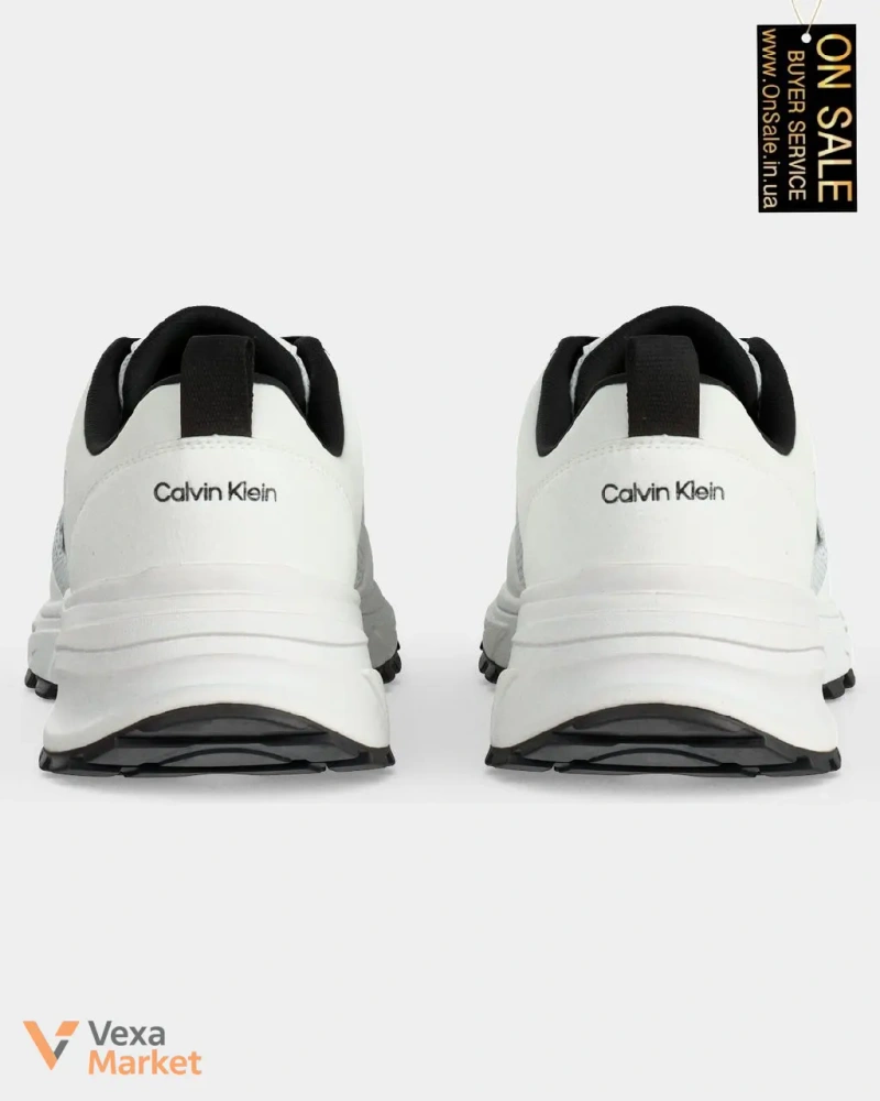 Кросівки Calvin Klein RUNNER LACE UP білі/чорні — фото 3