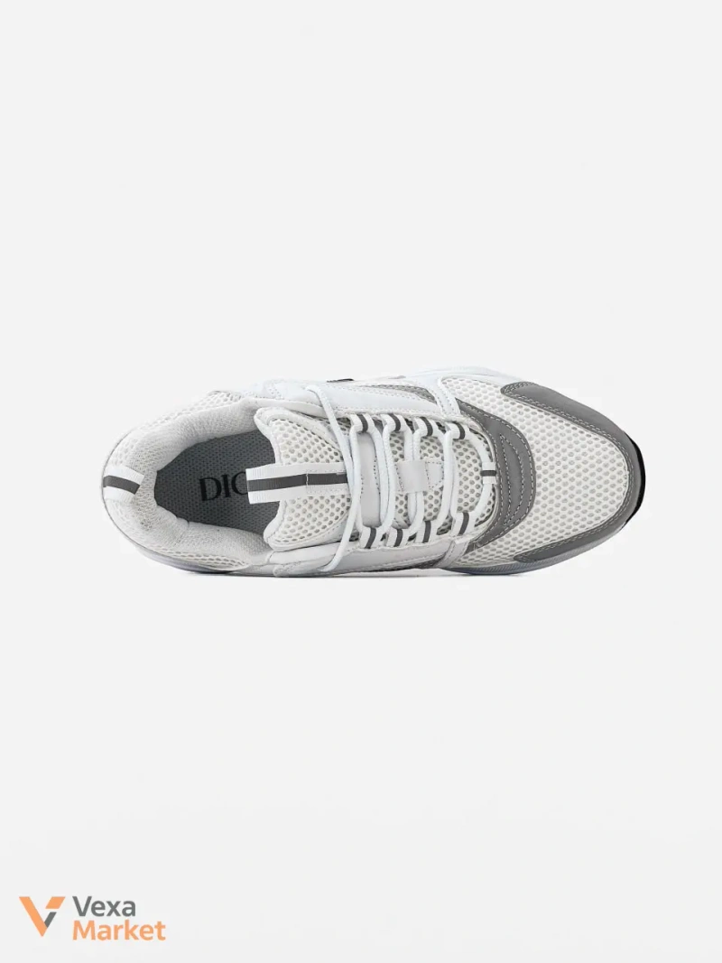 Кросівки Dior B22 Reflective White/Grey — фото 5