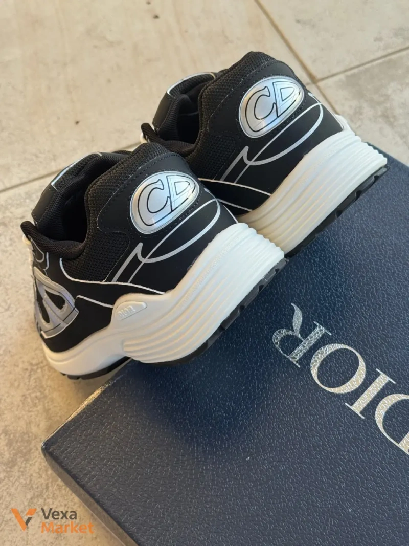 Кросівки Dior B30 Black White — фото 2