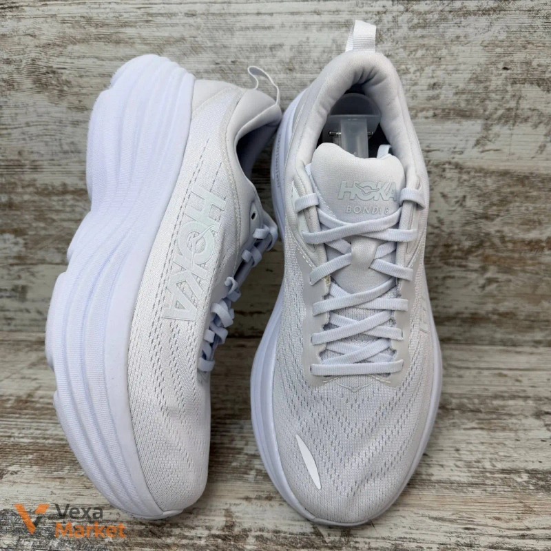 Кросівки Hoka Bondi 8 білі — фото 2