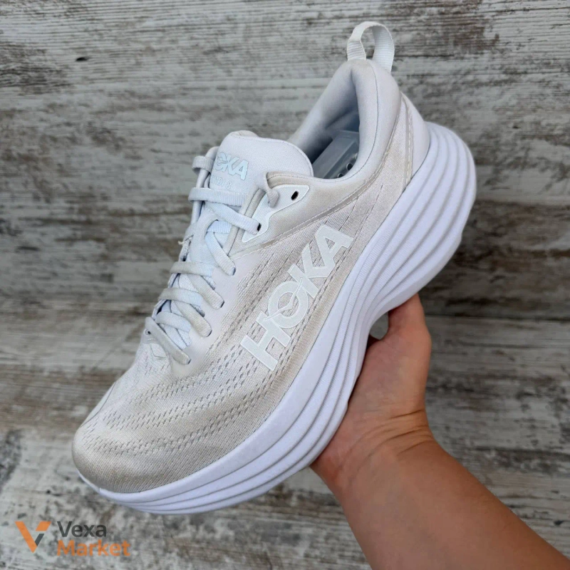 Кросівки Hoka Bondi 8 білі — фото 2