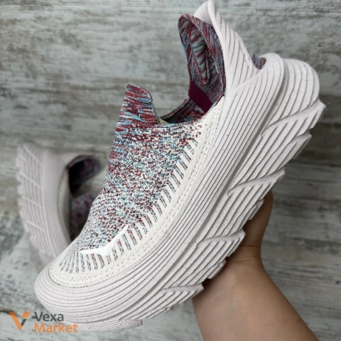 Кросівки Hoka Restore Alabaster / Red Cabbage