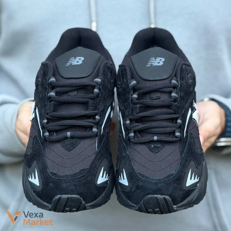 Кросівки New Balance 725 чорні текстиль/замша — фото 4