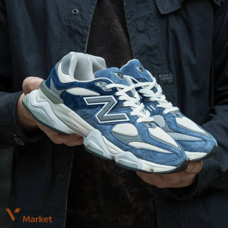 Кросівки New Balance 9060 сині — фото 2