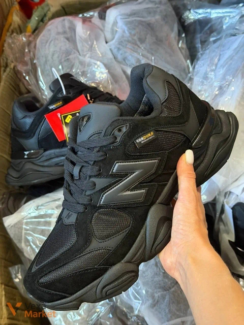 Кросівки New Balance 9060 Triple Black Cordura