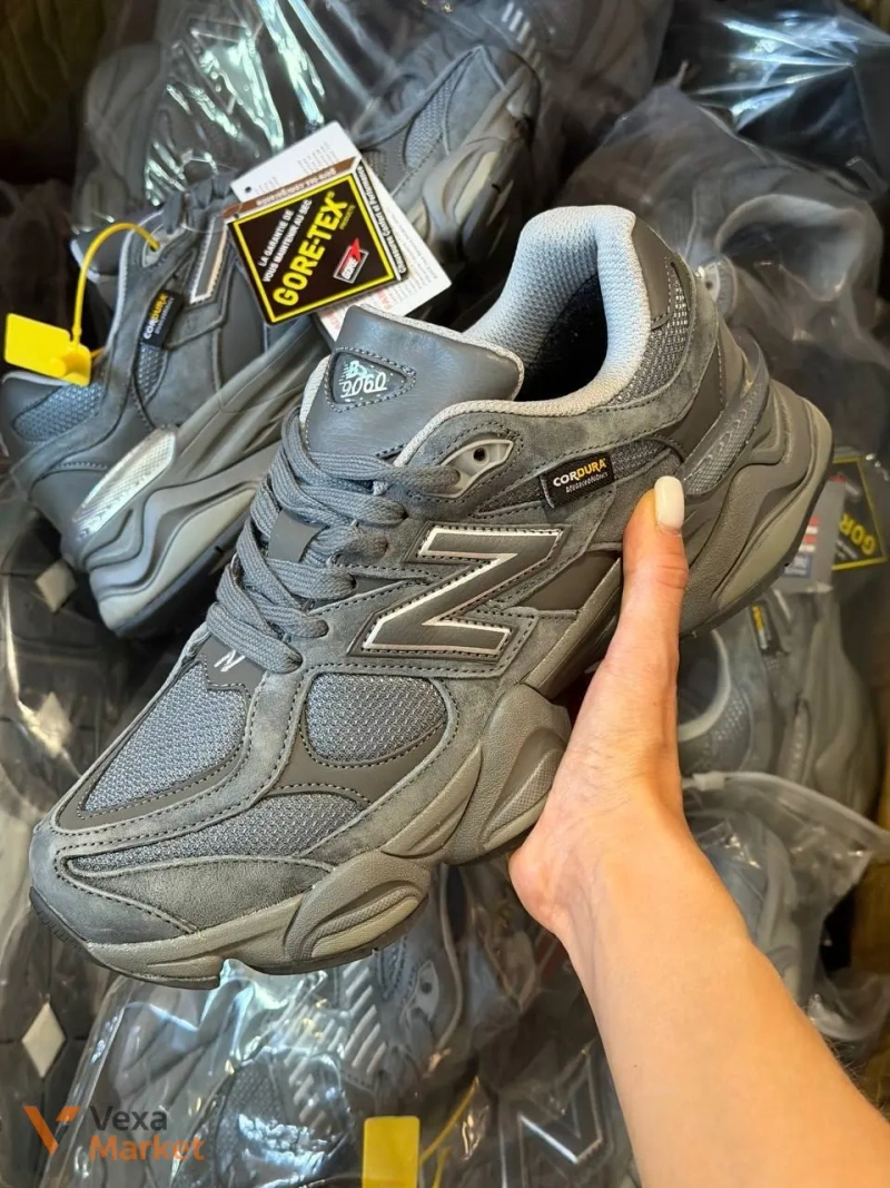 Кросівки New Balance 9060 Triple Black Cordura — фото 2