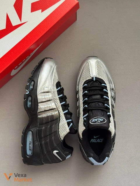 Кросівки Nike Air Max 95 Black 'Big Bubble' x Palace